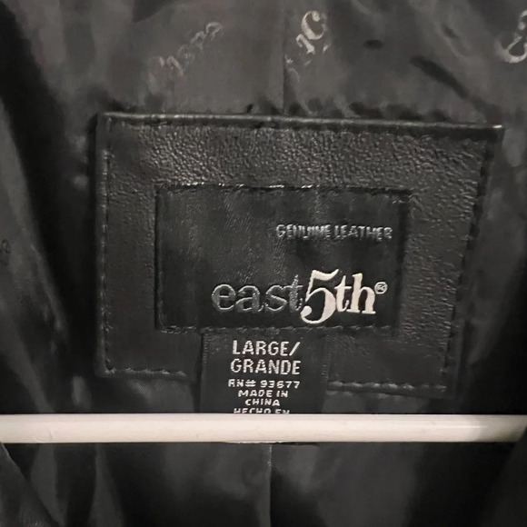 Ladies East 5th 100% Leather Jacket - Picture 3 of 10